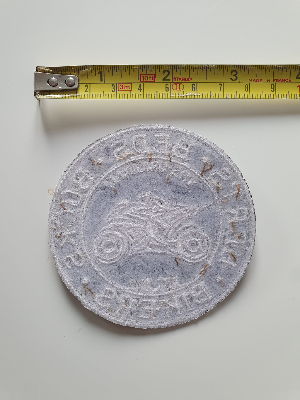 HBB Bikers Patch (sew/iron-on option) 8cm