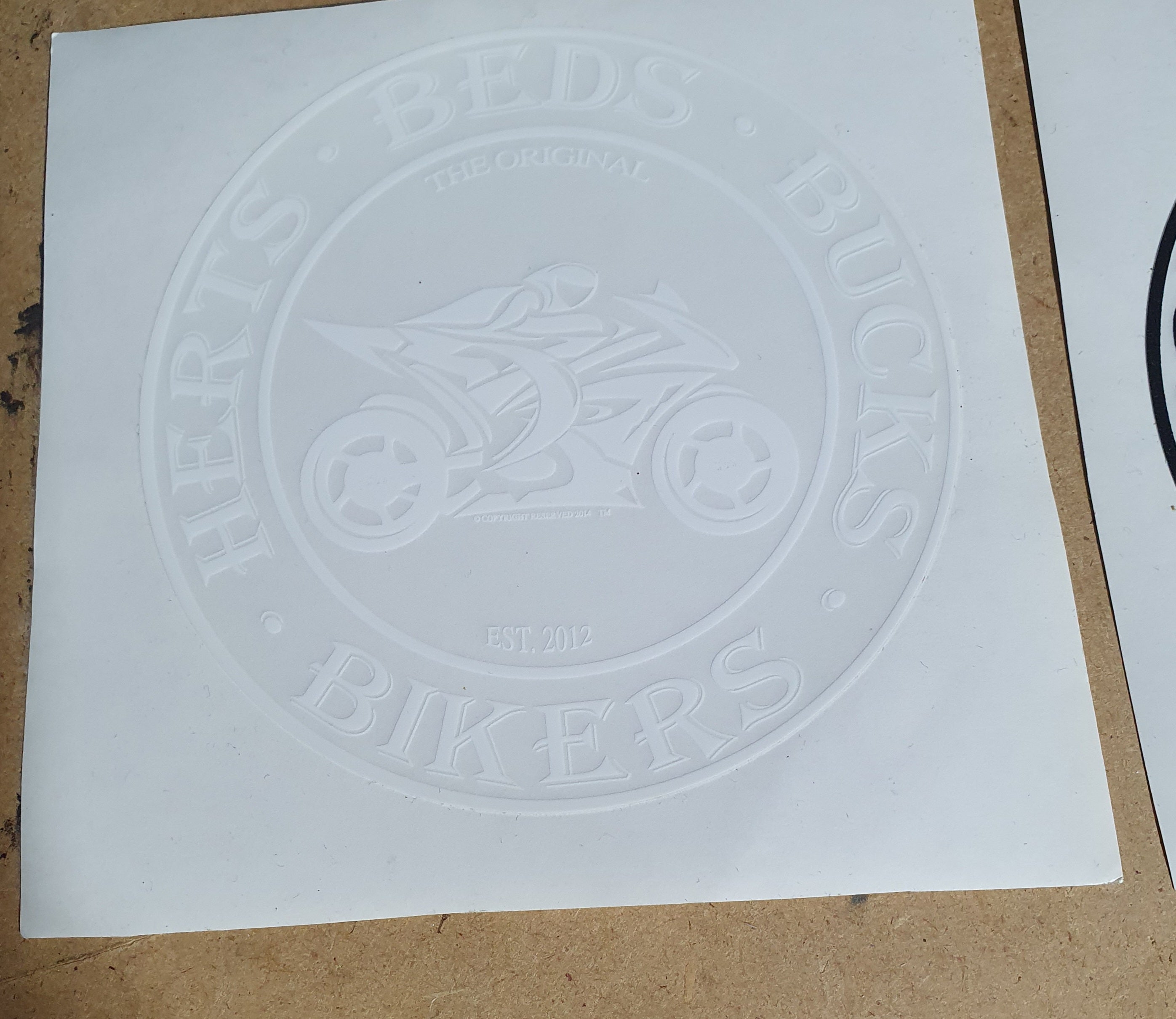 HBB Bikers Hi-Quality Decal (10cm)