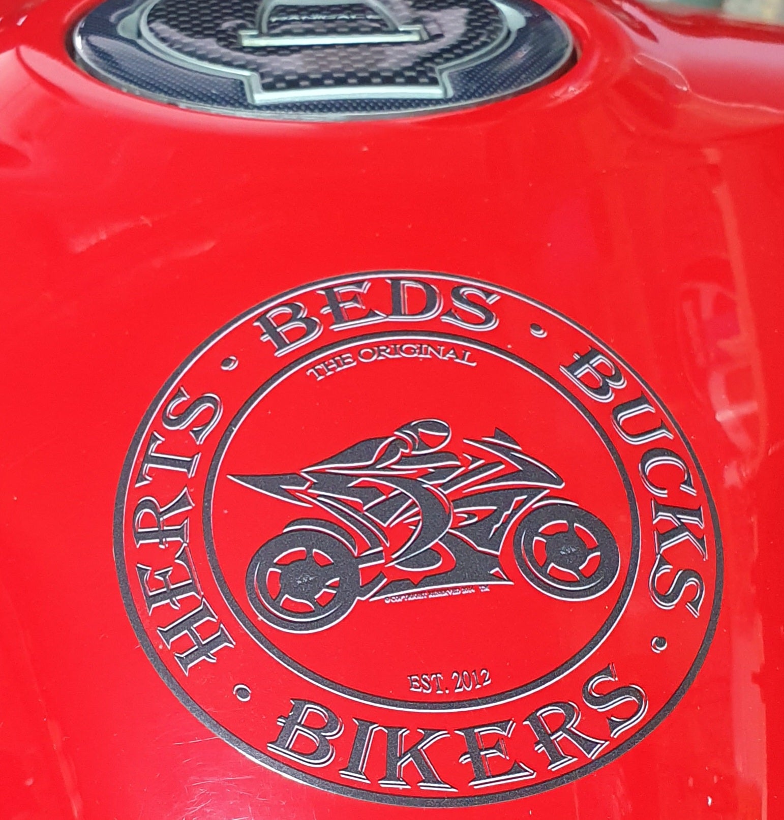 HBB Bikers Hi-Quality Decal (10cm)