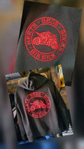 HBB-Bikers logo'd Zip-front hoodie