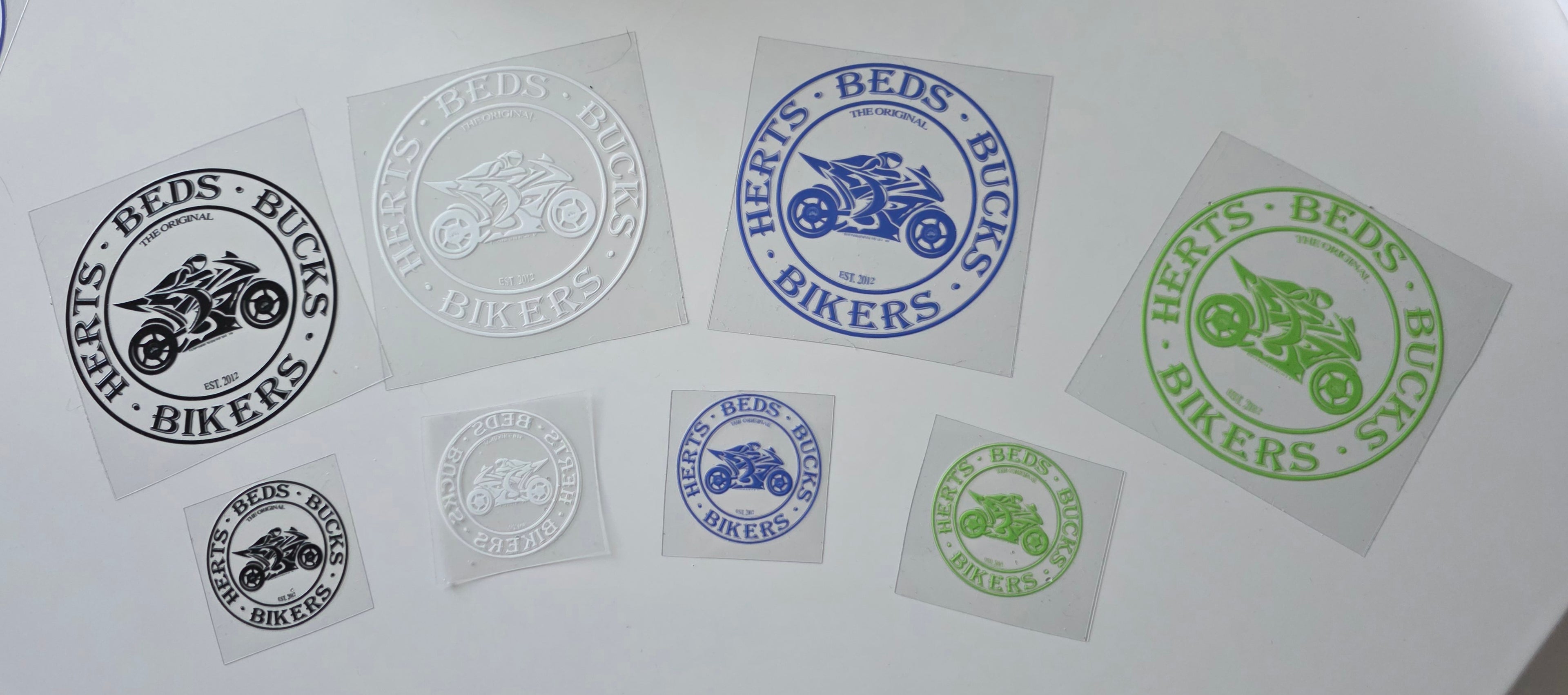HBB Bikers Hi-Quality Decal (10cm)