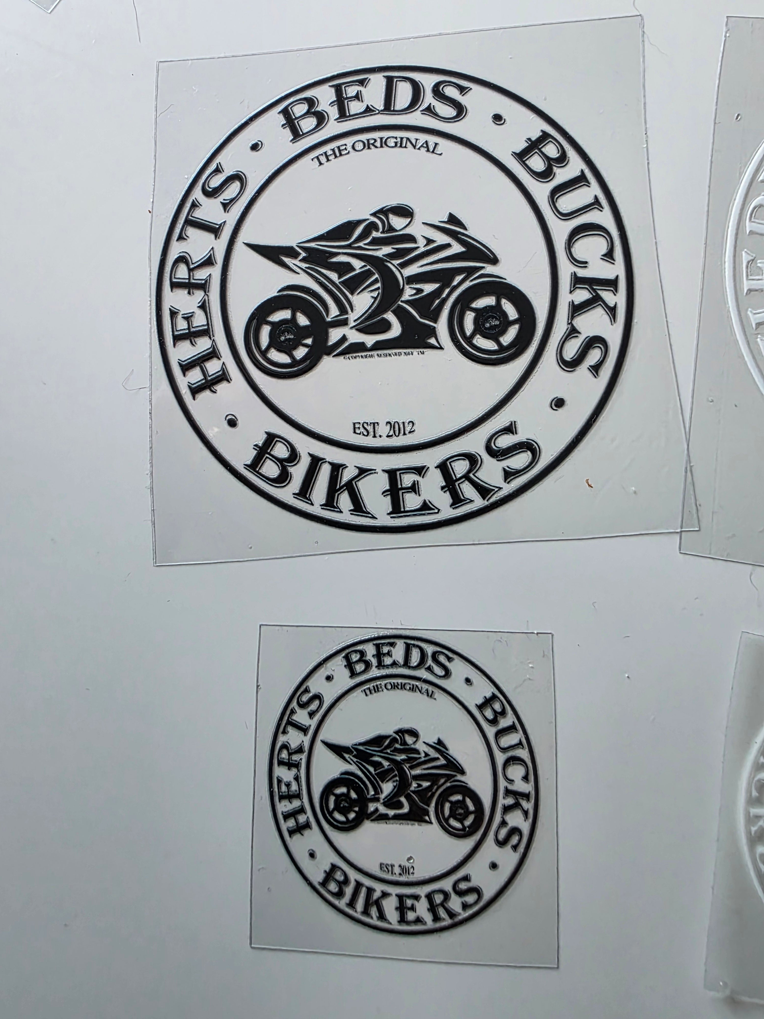 HBB Bikers Hi-Quality Decal (10cm)