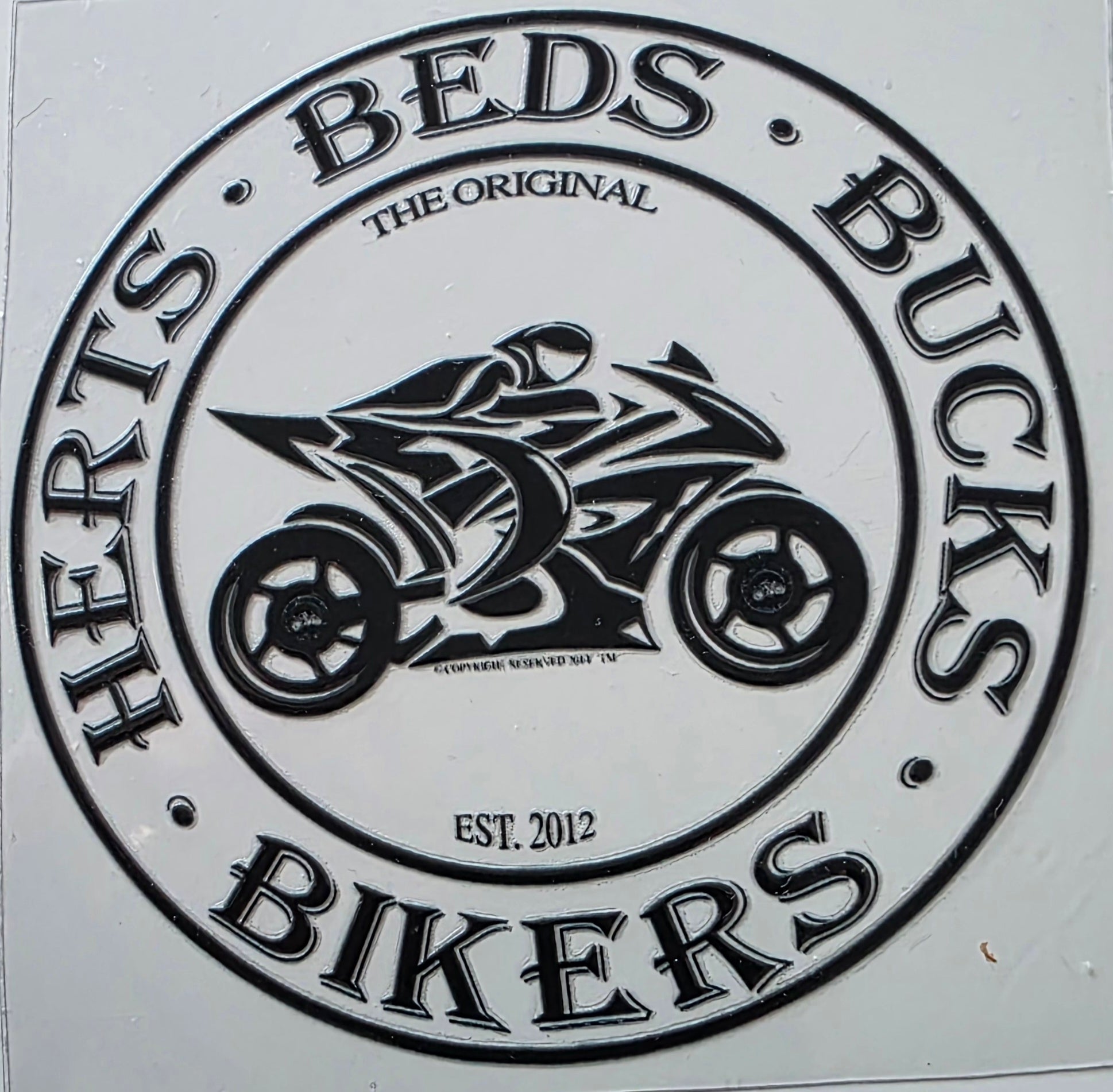 HBB Bikers Hi-Quality Decal (small 4cm)