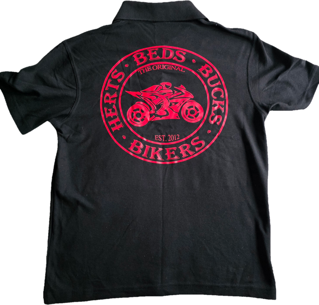 HBB-Bikers Logo'd Polo-Shirt
