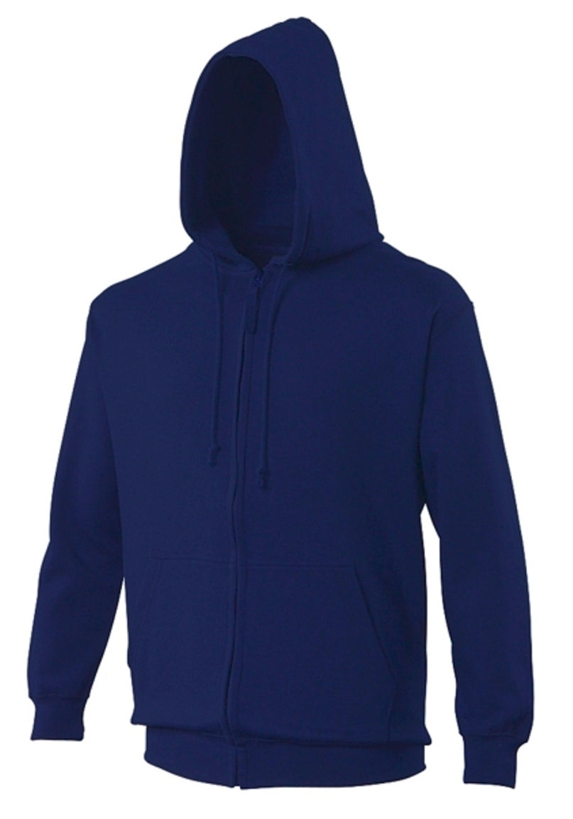 HBB-Bikers logo'd Zip-front hoodie