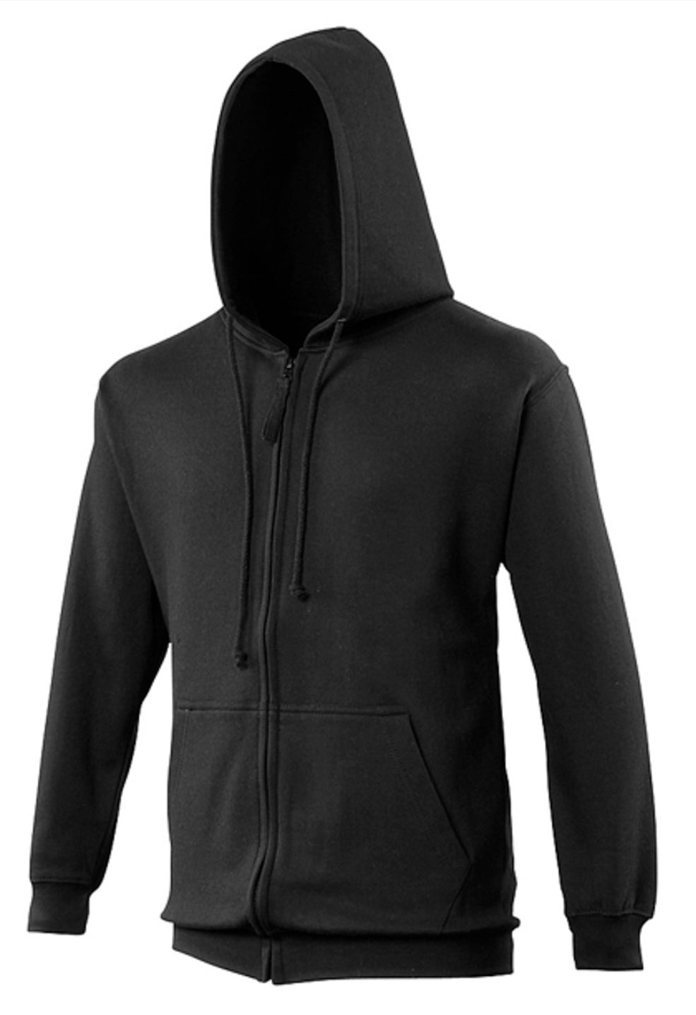 HBB-Bikers logo'd Zip-front hoodie