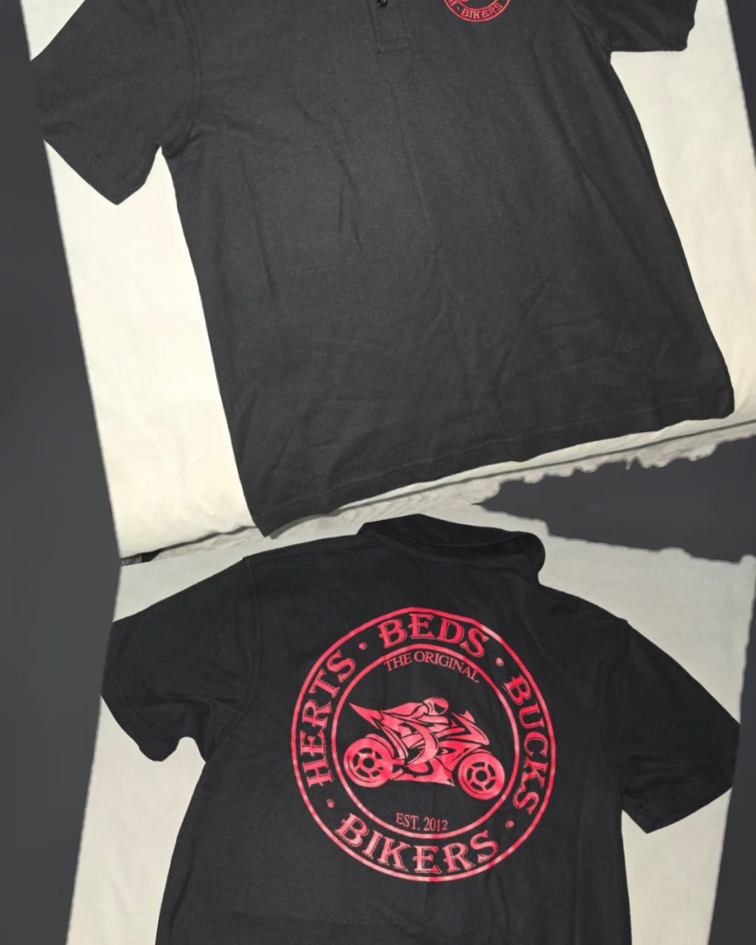 HBB-Bikers Logo'd Polo-Shirt