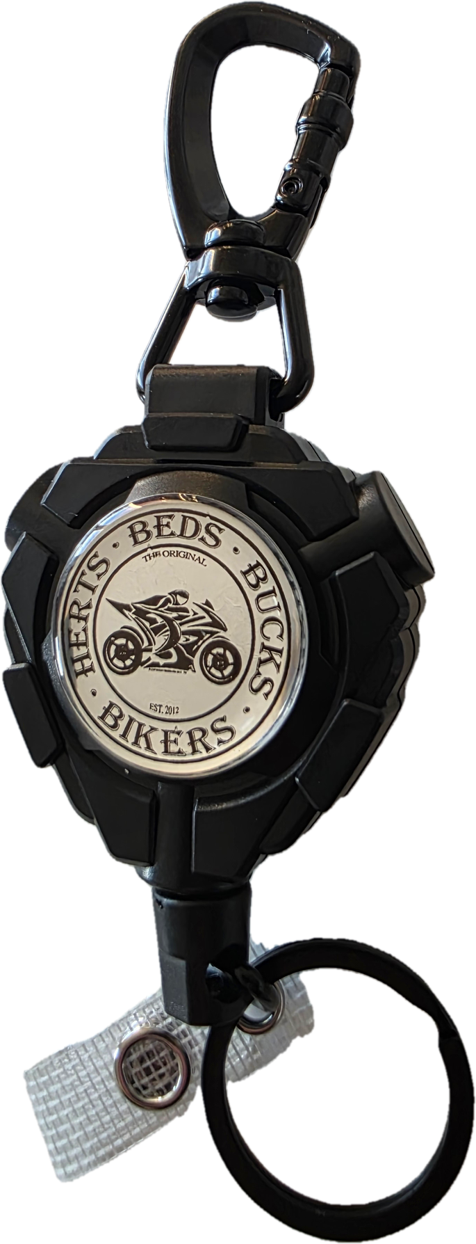 Retractable Keychain Belt Clip (3 options)