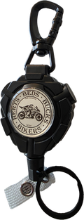 Retractable Keychain Belt Clip (3 options)